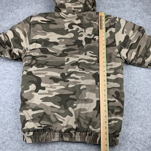 RedHead Camouflage Jacket Size Small Quilted Lined Hideaway Hood Hunting - Picture 13 of 13