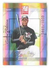 Jose Castillo 2002 Donruss The Rookies #250 SN,RC #/1000 Pirates Rookie SK390