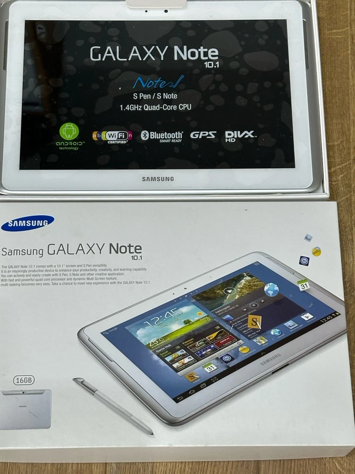 Samsung Galaxy Note 10.1 GT-N8000 HSDPA  3G weiß - Bild 2 von 4