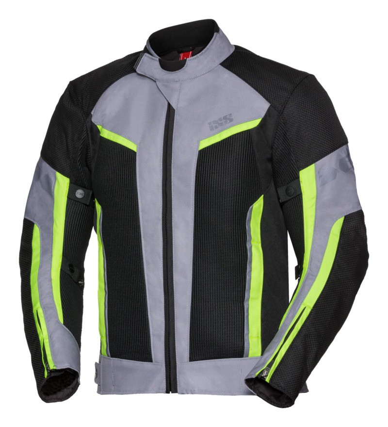 Jacke Sport Ashton-Air Schwarz-Grau-Gelb L-image