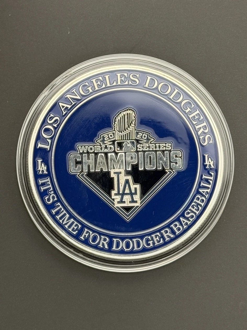 2020 Los Angeles Dodgers World Series Coin (One Coin Only)