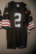 TIM COUCH CLEVELAND BROWNS FOOTBALL JERSEY AUTOGRAPHED NWT