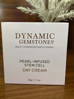  Dynamic Gemstone Pearl Infused Stem Cell Day Cream~MSRP$495~SEALED 