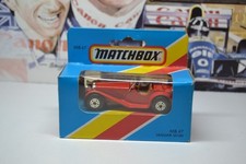 MATCHBOX - JAGUAR SS100 - RED - SMALL SCALE TOY   - 'RARE BOXED'- 1983 - MB47