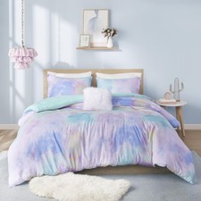 Duvet Cover Bedding Sets for Girls  Boys Watercolor Tie Dye Twin Duvet Cover...