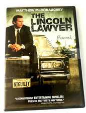 The Lincoln Lawyer DVD Matthew McConaughey / Ships Same Day With Tracking