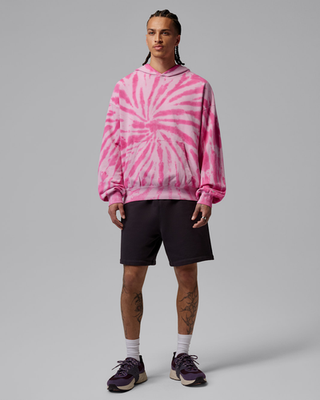Nike Jordan Brooklyn Tie-Dye Festival Hoodie Ice Carmine IF1961