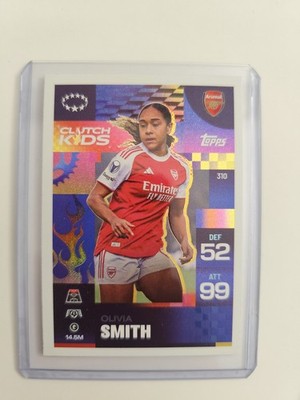 Match Attax Extra 25/26 Olivia Smith Clutch Kids #310 Arsenal 2025/2026