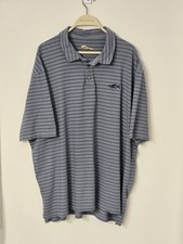 Orvis Mens XXL Striped Short Sleeves Polo Shirt