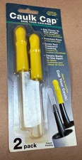 CCY Caulk Saver Series, Reusable Caulk Tube Sealers with Built - 2 Pack