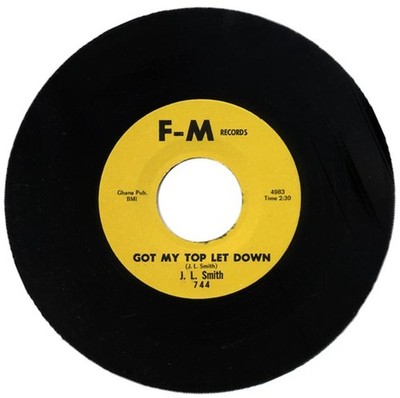45Re J.L. SMITH ''Got My Top Let Down/If It's Too Late'' Monster Early 60s Dancer 