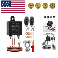 12V 200A Remote Battery Disconnect Switch, Battery Kill Switch for Car Truck ...