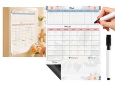 Lavagna Settimanale Magnetica Frigo, Calendario Famiglia Magnetico