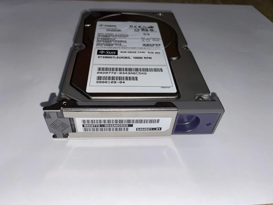 SUN 36GB 3.5" HDD ST336607LSUN36G SCSI U320 10000U/min - Neu - Bild 1 von 4