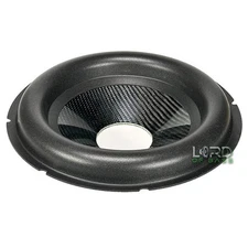 12″ Carbon Fiber Subwoofer Cone 3″ VCID Big Roll