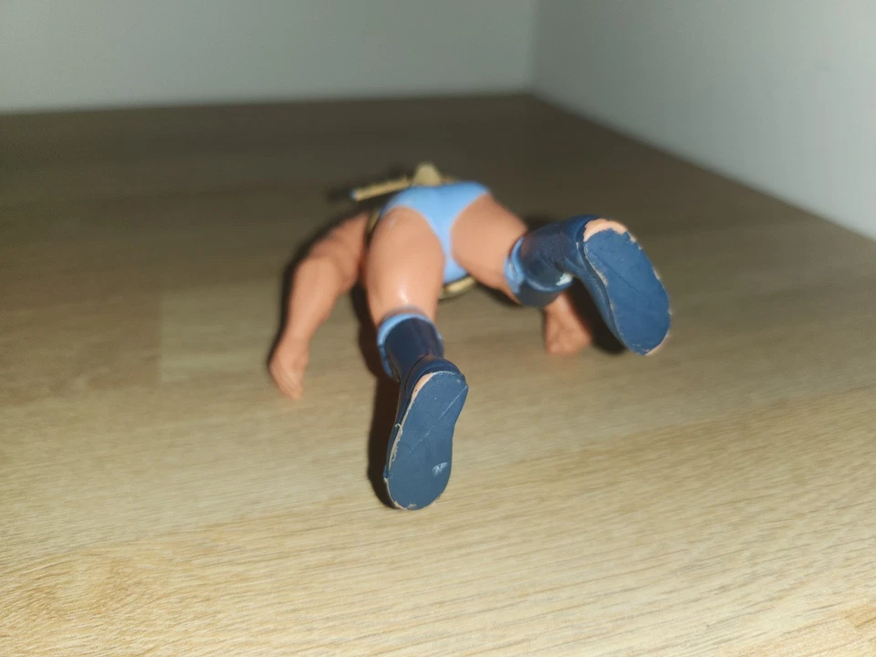 Figurine vintage Catch Catcheur 1990 WCW Galoob 12 Cm Ric Flair Tres Bon Etat. - Photo 3/3