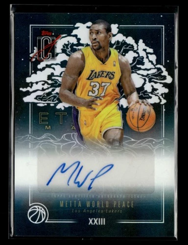2025 Topps Signature Metta World Peace Base (RAW)