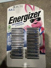 Energizer Ultimate Lithium AA Batteries 18 pack NEW Double A Exp 2043
