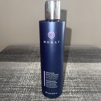 MONAT Volumizing Revive Shampoo 8 fl oz for Fine Hair with Rejuveniqe New Sealed