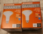 2 X Sylvania Smart WiFi LED Bulbs - BR30 Full Color Dimmable, 65W Equivalent