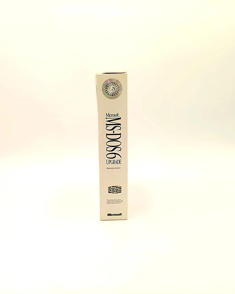 Microsoft MS-DOS 6.0 Operating System Upgrade Original Box and Docs No Disks - Image 4 of 4