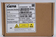 Genuine Ciena | NTK592NGE5 004 | OC-3/STM-1 CWDM 1511nm SFP Transceiver Module