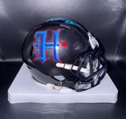 NICO COLLINS signed auto HOUSTON TEXANS ALT Mini Football Helmet w/ COA JSA