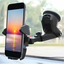 Universal Car Phone Holder 360 Windscreen Suction Mount GPS Stand