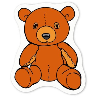 Aufkleber Sticker ''Teddybär'' (DW020466)