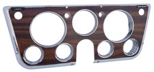 1969 1970 1971 1972 Chevy Gmc Truck Dash Bezel Woodgrain Chrome 69-9271-w 1969 1970 1971 1972 Chevy Gmc Truck Dash Bezel Woodgrain Chrome 69-9271-w