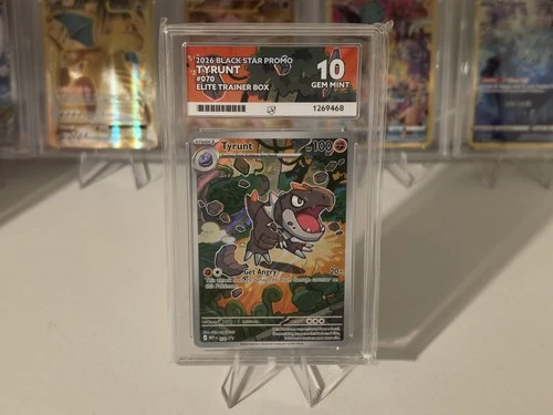Tyrunt 070 ACE graded card