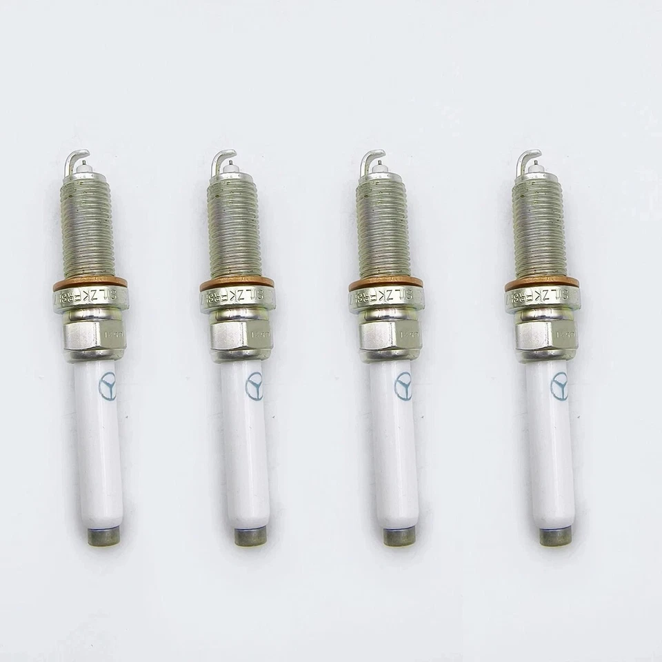 4PCS Spark Plugs 2701590700 Fits for Benz C300 CLA250 E300 GLA20 SLC300 2.0L NEW - Imagem 2 de 4