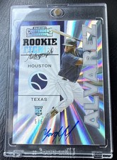 2020 Panini Contenders Rookie Ticket Auto Yordan Alvarez /5 98RT-YA