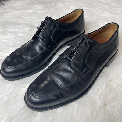 SANDRO MOSCOLONI Mens Split Toe Leather Oxfords Shoes Size  display picture 3