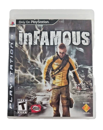 infamous (Sony PlayStation 3, PS3, 2009)  CIB GOOD