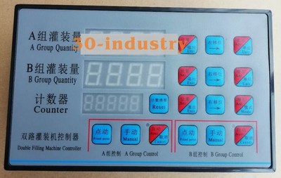 Dual Channel Time Controlled CY1702D Filling Machine Controller AC220V #D8