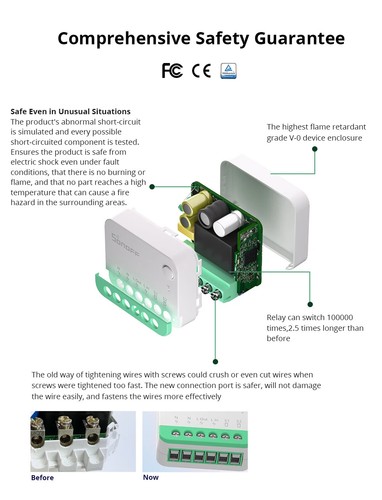 Mini R4 Matter WiFi Smart Home Lichtschalter Extreme Matter Relais Arbeit mit Alexa - Bild 13 von 25