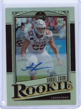 2021 Legacy Samuel Cosmi Rookies Premium Penmanship Silver Autograph - WFT