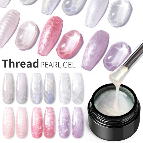Lot De 5 Vernis à Ongles En Gel KIRA NAILS - 6 Ml - Couleurs Orange Et Rose - Neuf
