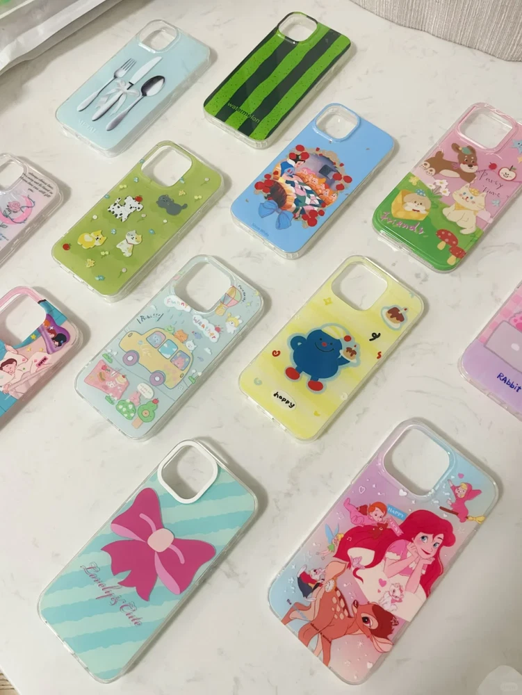 Phone Case For iPhone 15 13 Pro Max 14 Plus 12 11 Soft TPU Shockproof Back Cover