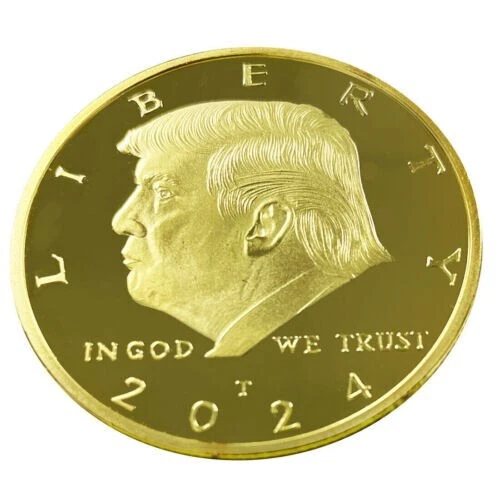 🔥 Rare 2024 US Donald Trump President Gold Eagle Collectible Collection Coin