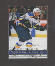 2021-22 Upper Deck '06-07 Retro Young Guns Gold Stockpile #T87 Scott Perunovich