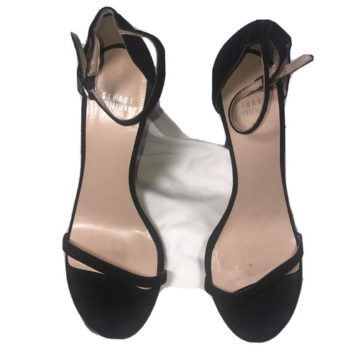 Stuart Weitzman Womens Nudistsong Black 