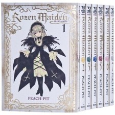Rozen Maiden New edition Vol.1-7 Full set Manga Comics Japanese Used