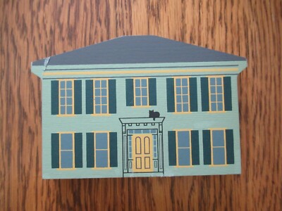 1992 Cat's Meow Village Grand Haven Series X RETIRED