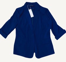 SUSIELADY Women's Casual One Button Blazer Jacket Slim Fit Work Office Blazer