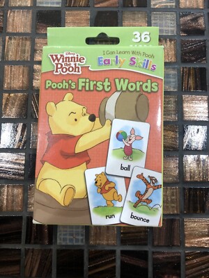 DISNEY LEARNING FLASH CARDS Age 3+, 36 Cards/Pk, Select: Learning Pack