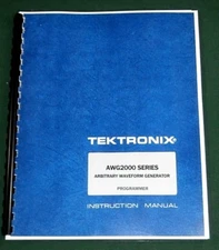 Tektronix AWG2000 Series Programmer Manual: Comb Bound & Protective Covers