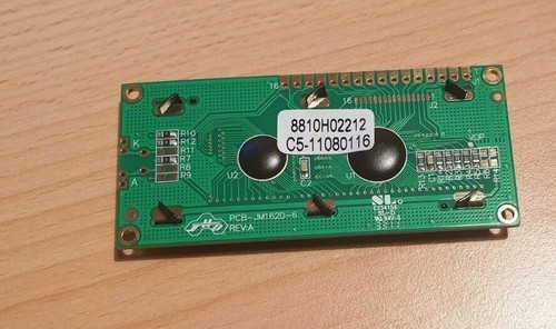 Pantalla JHD PCB-JM162D-6 *1 pieza* *NUEVO DE LOTE ANTIGUO* - Imagen 2 de 2
