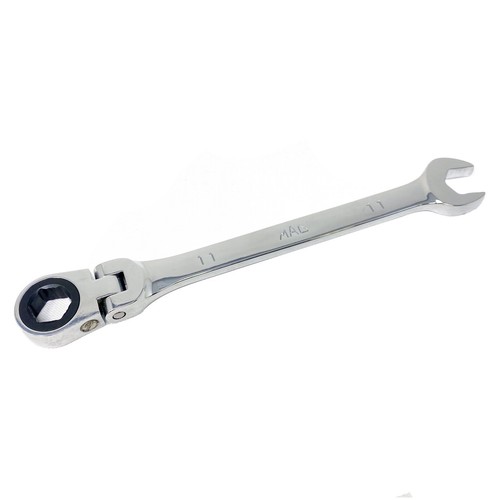 Mac Tools RWF Flex-Head Ratcheting Box End Wrench 6 Pt 11mm 15mm 16mm 17mm 18mm - Picture 9 of 21